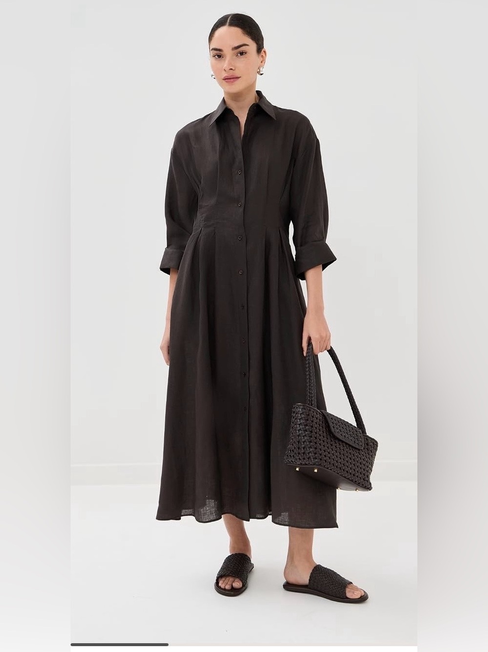 NWT TWP Mason Dress size 4 Chocolate